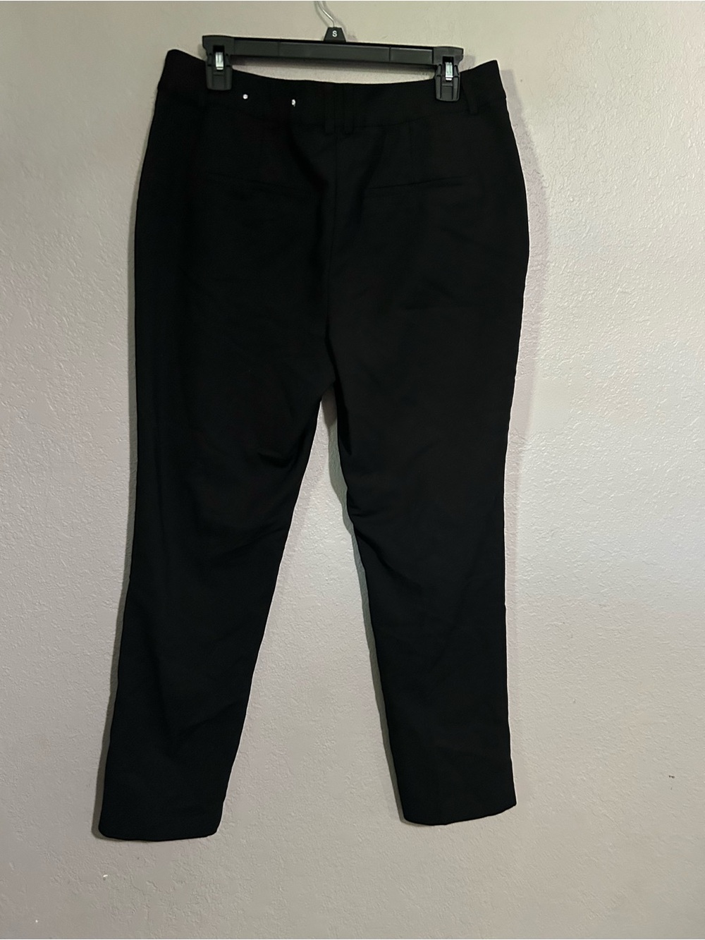 Cato Black Mid-Rise Pants